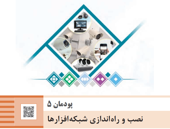 پودمان پنجم تجارت الکترونیک و امنیت شبکه - نصب و راه اندازی شبکه افزارها